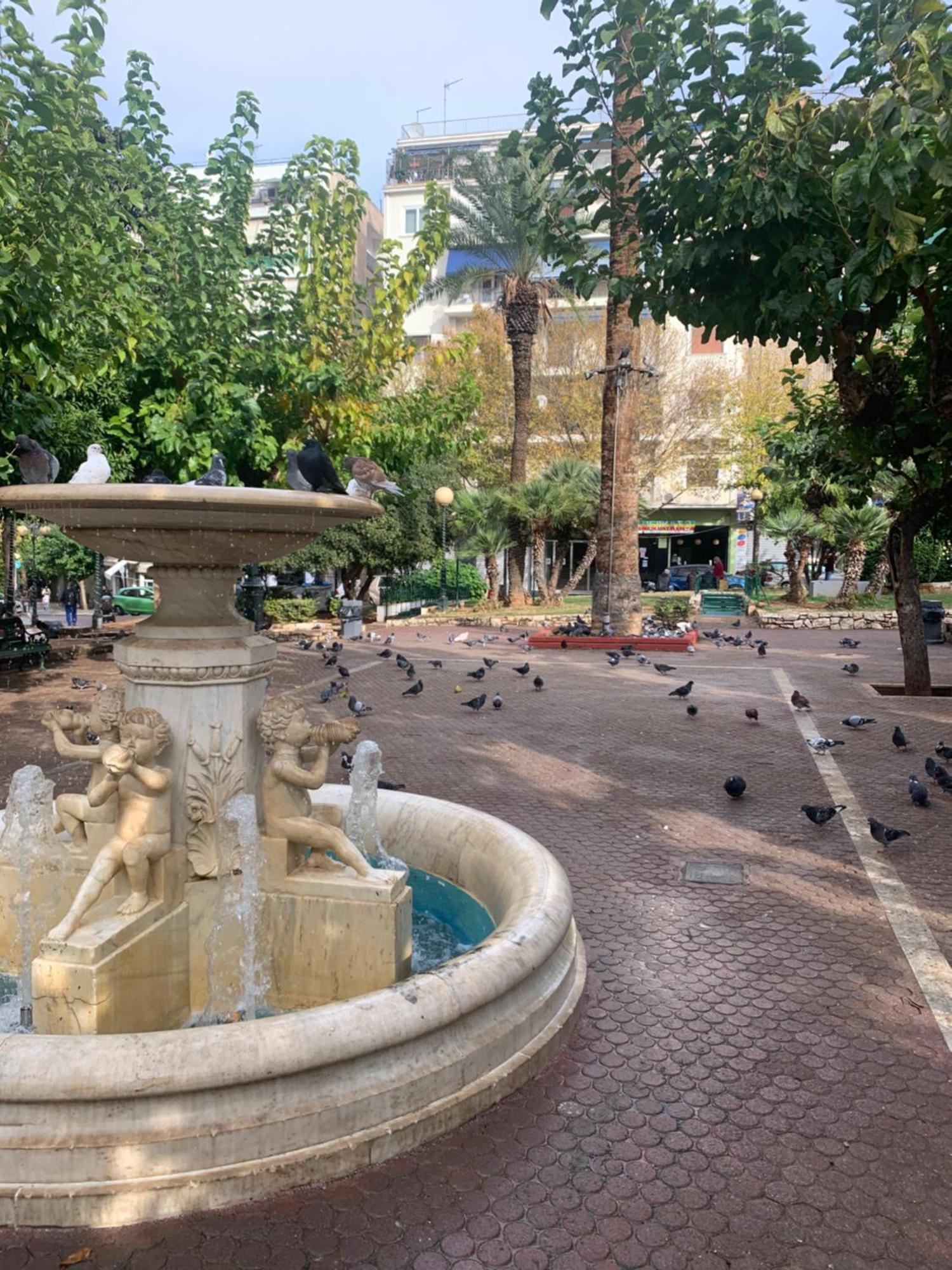 Aris Central Atenas Exterior foto
